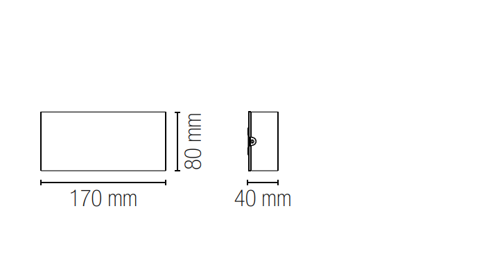 Applique per esterno in alluminio bianco o nero IP54 led integrato con regolazione luce 3000-4000°k 6W 600 lumen BEETLE Applique per esterno in alluminio bianco o nero IP54 led integrato con regolazione luce 3000-4000°k 6W 600 lumen BEETLE
